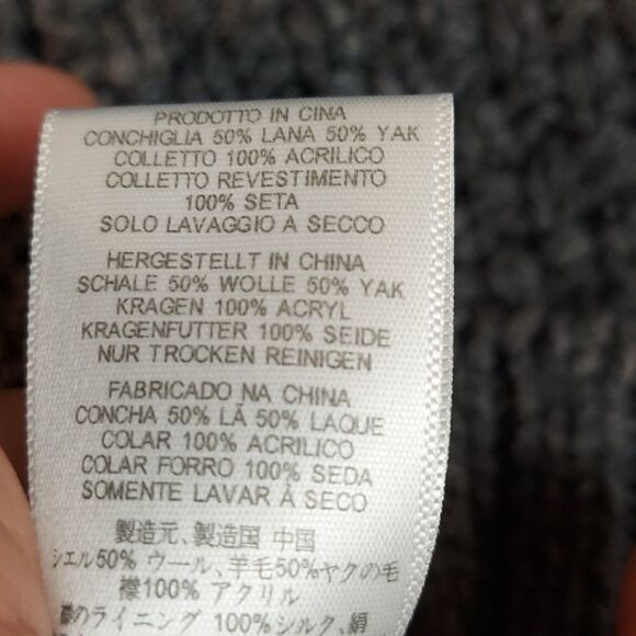 Joie “Jamilee C” Faux Fur Collar Wool Cardigan XS - Picture 9 of 10